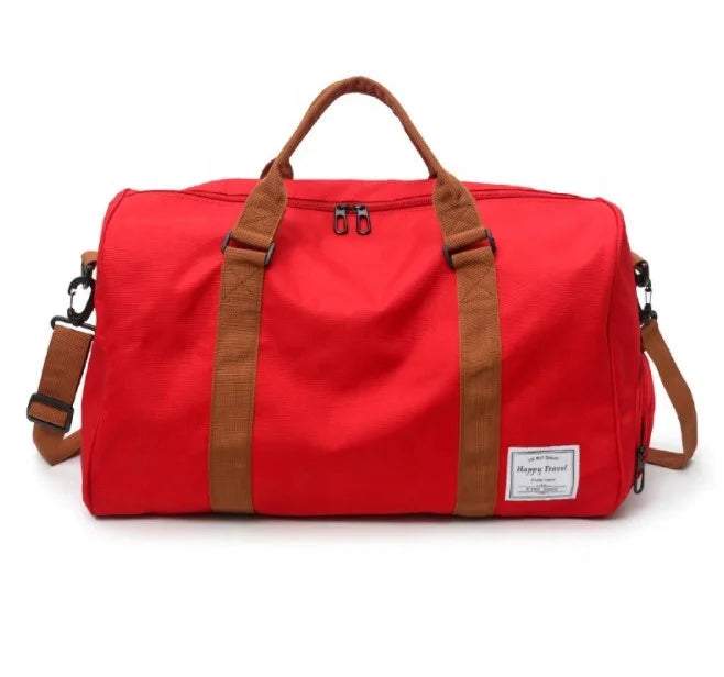 Wholesale High Quality Large Casual Man Luggage Handbag Waterproof Women Travel Overnight Duffel Bag with Shoe Compartment