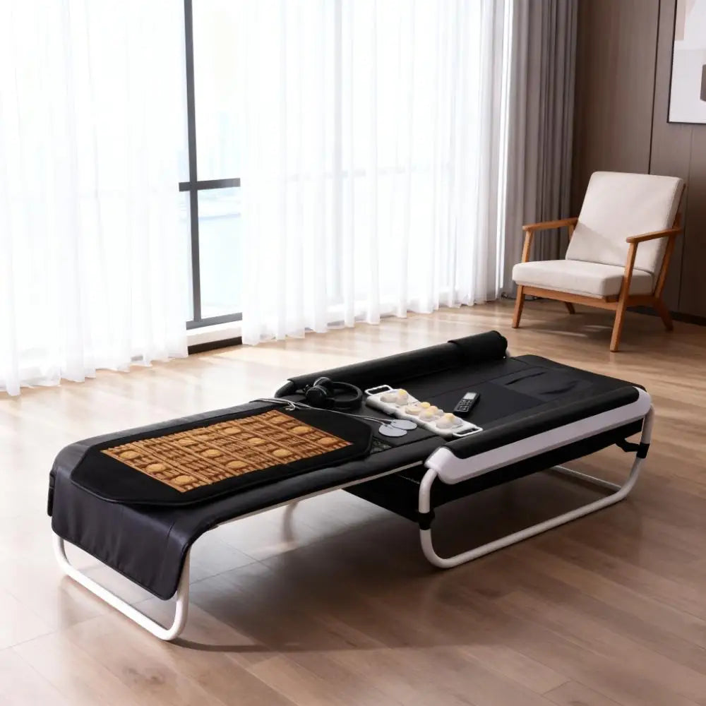 Home Use Professional Jade Massage Bed with Far Infrared Heating Care Cama De Masaje for Spine Care and Muscle Therapy