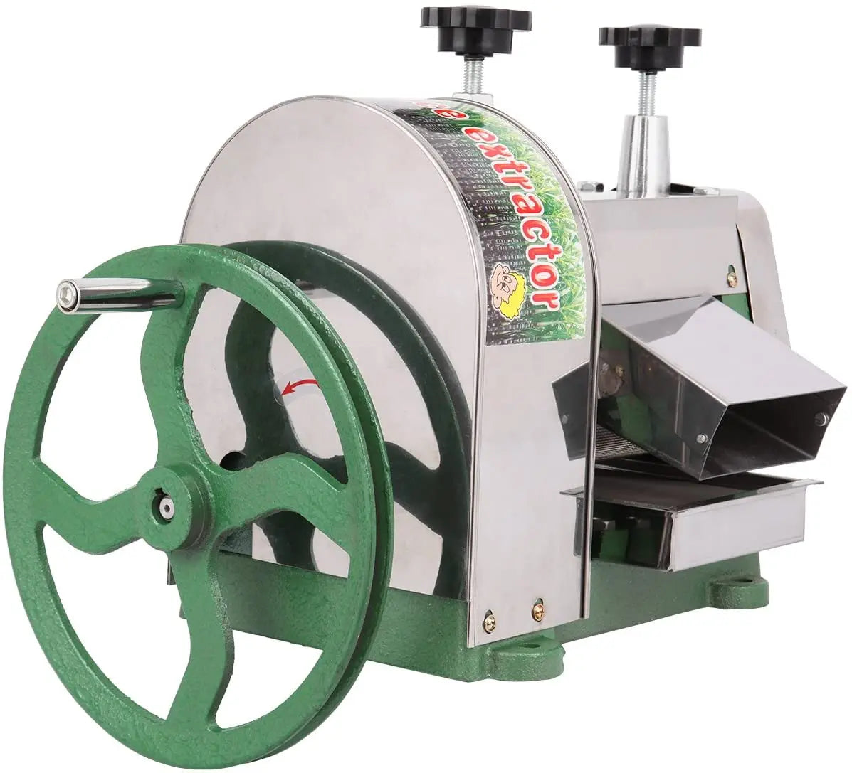 Manual Stainless Steel Sugarcane Juicer Machine Efficient Juice Extractor for Sugar Cane Processing