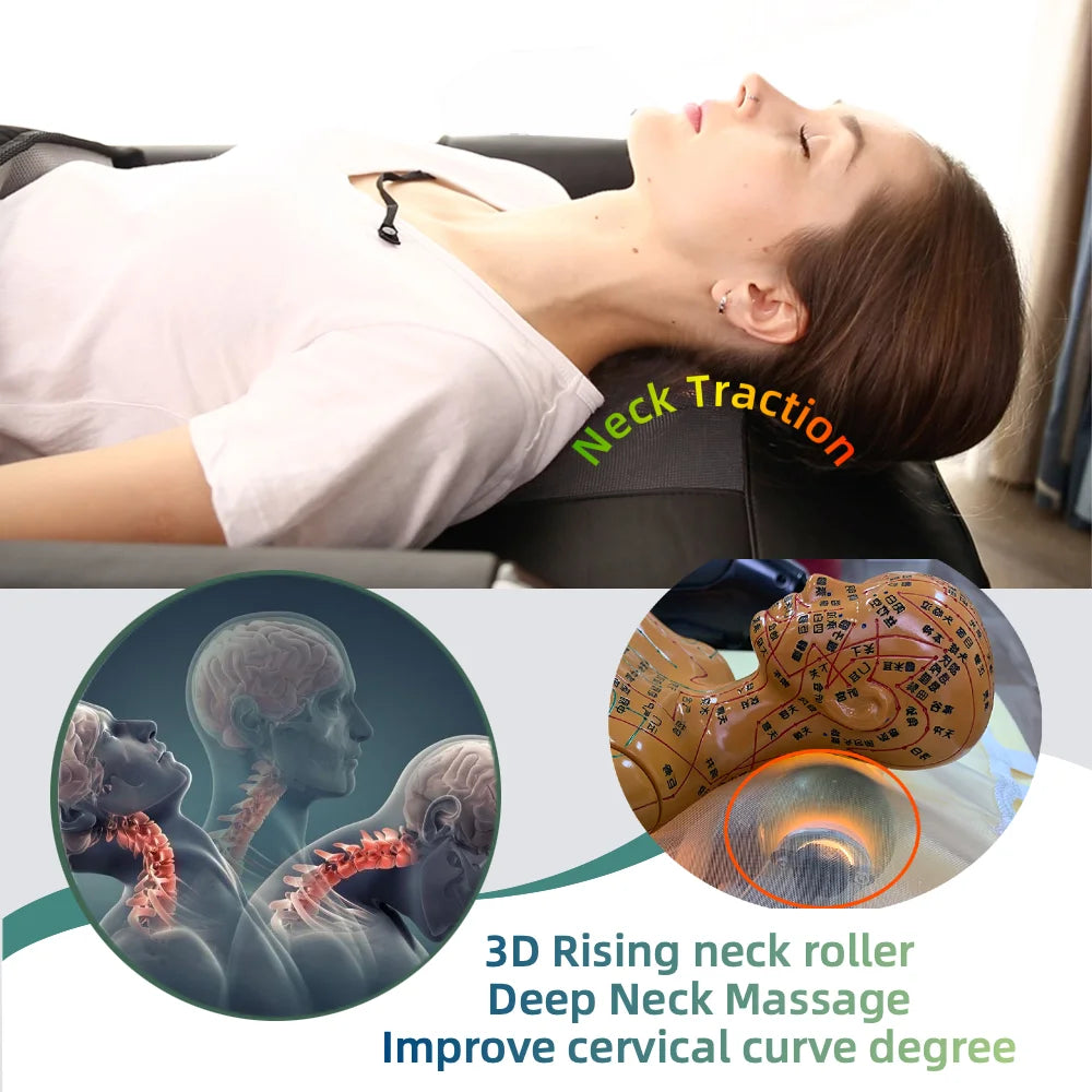 Hot Sale Jade Massage Bed with Infrared Heating Therapy & Spine Traction for Home and Spa Use