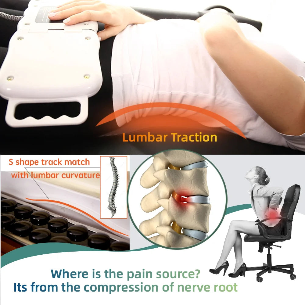 Best Advanced Thermal Physiotherapy System Heated Jade Massage Bed for Clinics