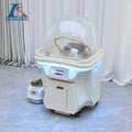 In Stock Pipeless Water Tank Salon Furniture Portable Adjustable Shampoo Basin with 60l Waste Water Bucket 30l