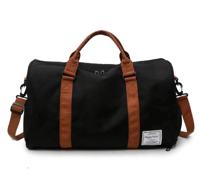 Wholesale High Quality Large Casual Man Luggage Handbag Waterproof Women Travel Overnight Duffel Bag with Shoe Compartment