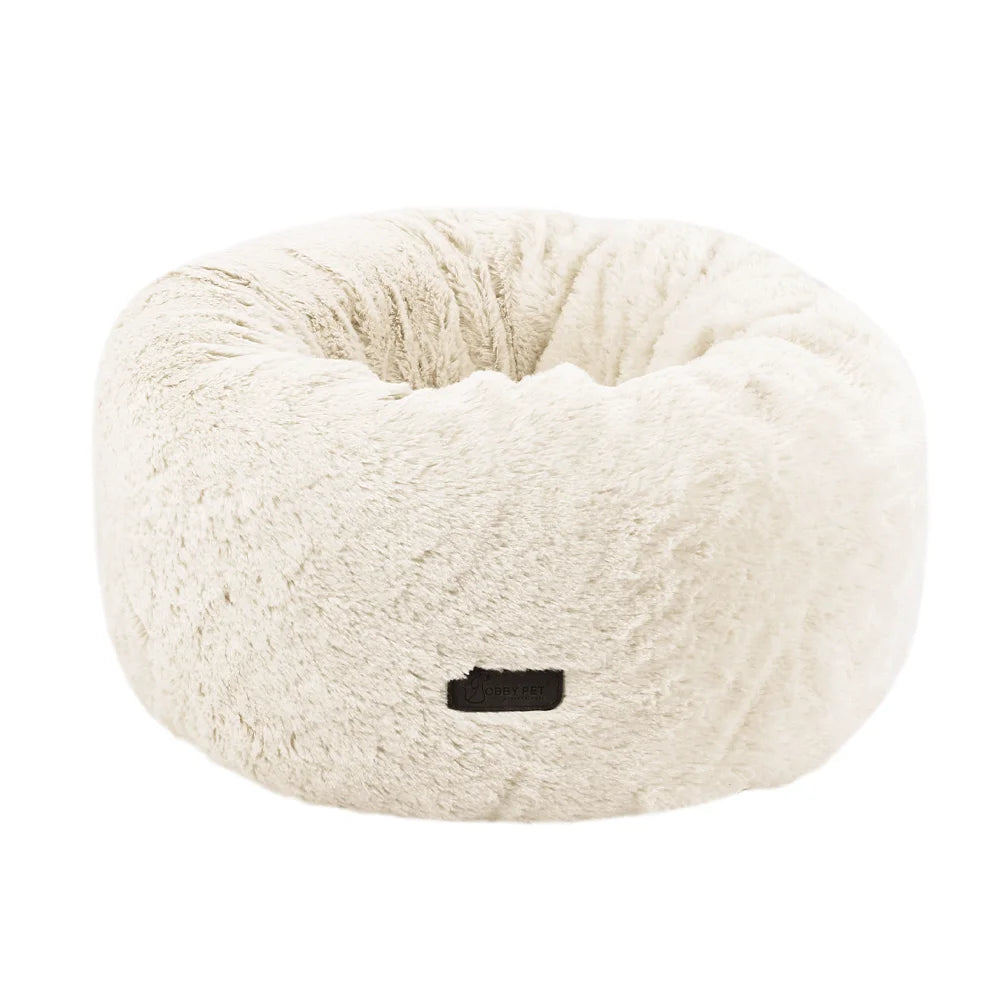 Bobbypet China Supplier Bed Dog Luxury Comfortable Dog Bed Self Warming Deep Cat Donut Dog Bed