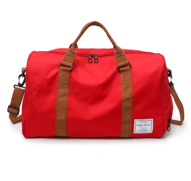 Wholesale High Quality Large Casual Man Luggage Handbag Waterproof Women Travel Overnight Duffel Bag with Shoe Compartment