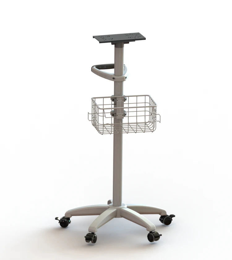 Factory Wholesale Price Stainless Steel Medical Monitor Stand Patient Monitor Trolley for Hospital