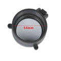 30-64 mm Transparent Rifle Scope Quick Flip Spring Up Open Lens Cover Cap Eye Protect Objective Lens Eye Caliber Pistol