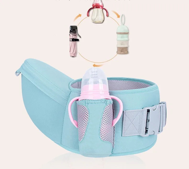 Baby Carrier Ergonomic Hip Seat Carrier With Hood Front&Back