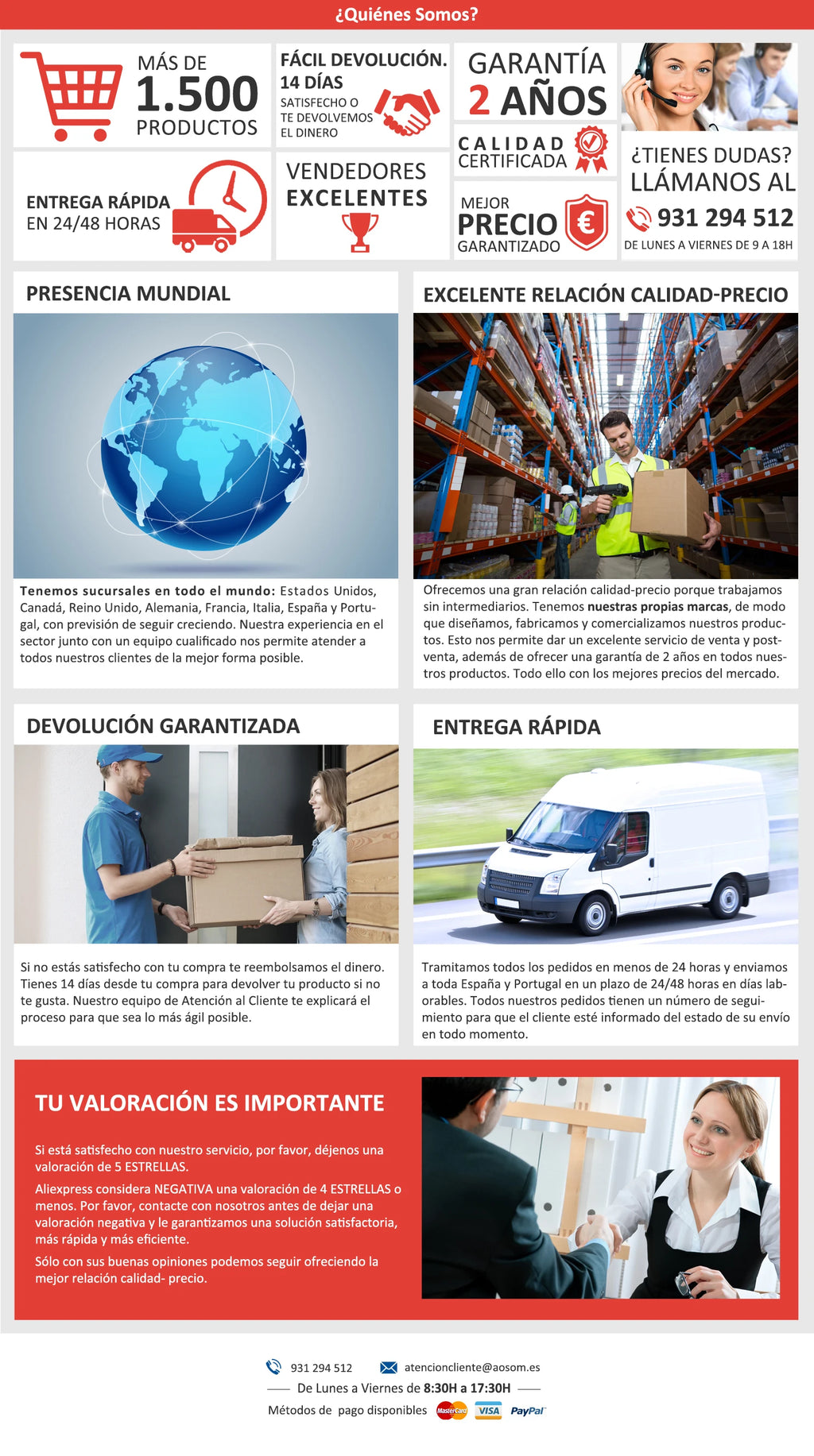 HOMCOM Kit Instalacion Montaje Puerta Corredera Madera Puertas Corredizas Riel Acero
