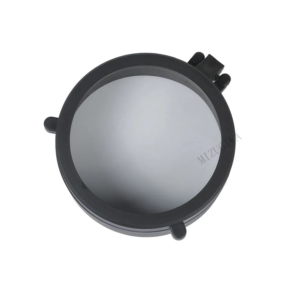 30-64 mm Transparent Rifle Scope Quick Flip Spring Up Open Lens Cover Cap Eye Protect Objective Lens Eye Caliber Pistol