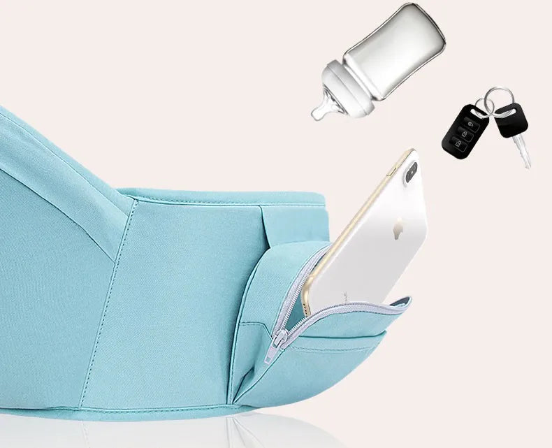 Manufacturer Ergonomic Hip Seat Baby Carrier with Hood Cotton Front and Back Carrying Baby Wrap Carrier Sling for Newborn Infant