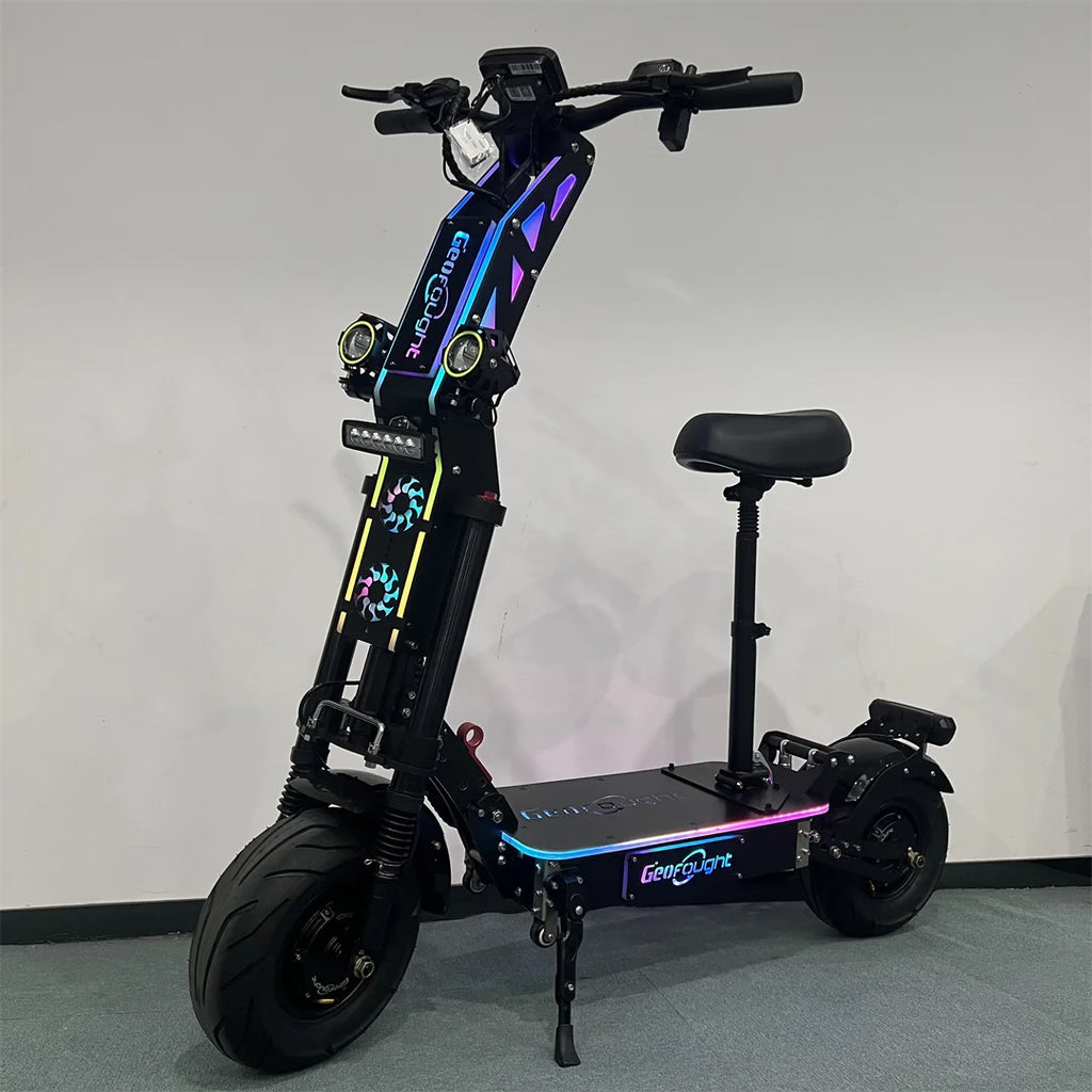 US STOCK New Model 72v G14 E Scooter 10000watt Full Suspension 35ah Battery Foldable 2 Wheel Stand up Brand New Electric Scooter