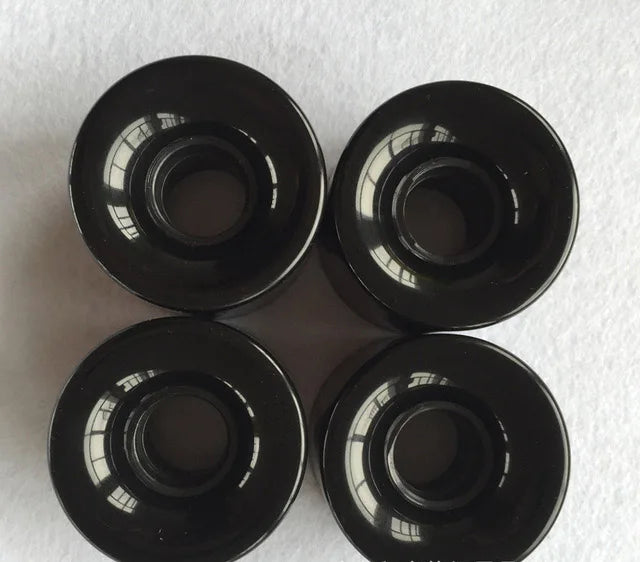 4 Pieces 78A 60*45mm LED Flash Longboard Wheel DanceBoard Transparent Skateboard Wheel PU Double Rocker Flashing Wheel