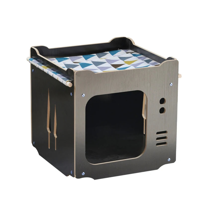 Pet House with Hammock Removable House for Small Animals to Use Dog Kennel Cat Kennel Can Be Customized Cat and Dog House
