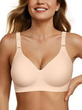 Womens Wireless Bras Push up Support Full Coverage Bralettes No Underwire Bra Comfortable Everyday Seamless Tshirt Bras