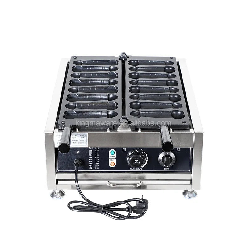 2015 New Desi Electric Penis Waffle Maker Cast Iron Waffle Maker /Taiwan Carved Burning a Piece of Gayke Penis Shape Waffle