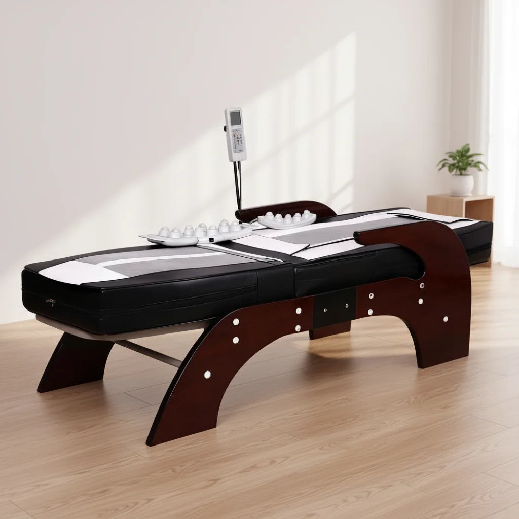 Modern Korean Jade Massage Bed with Multiple Massage Modes Certified Cama De Masaje with Adjustable Heat