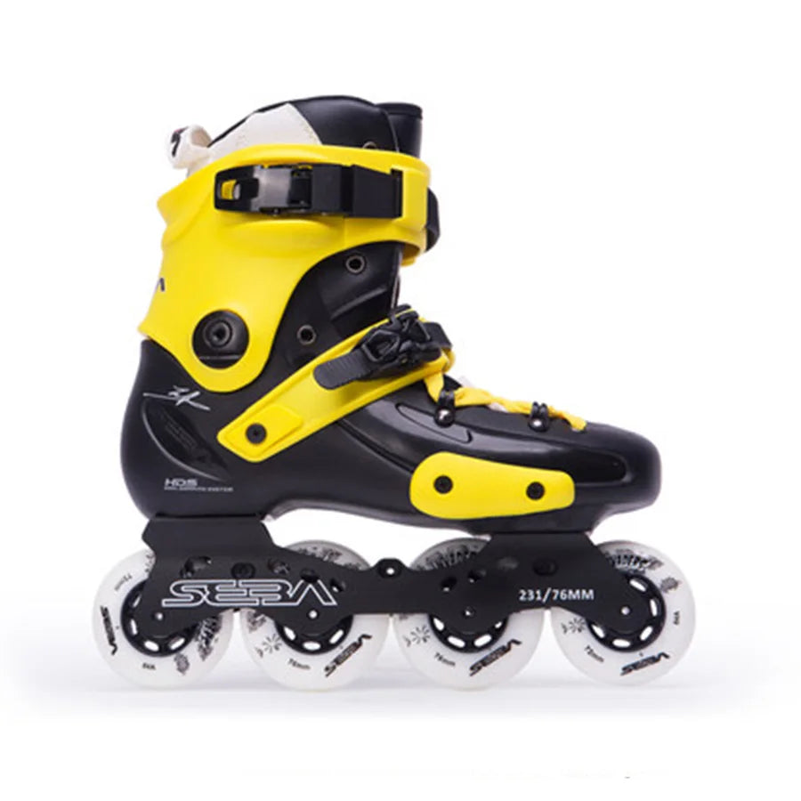 100% Original SEBA FR1 Inline Skates Street Free Style Roller Skating Shoes FSK Skates Slalom Sliding Patines Adulto