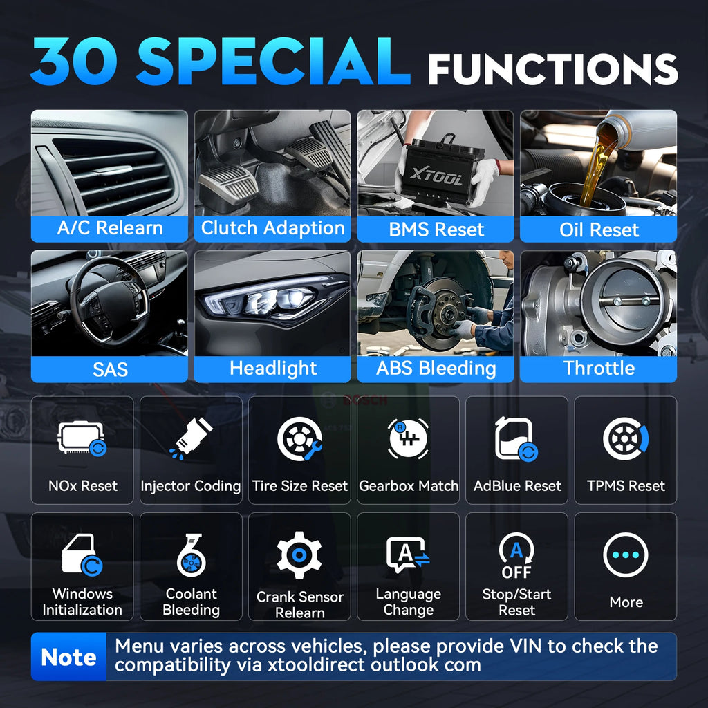 EU Stock XTOOL D6S 2026 Car Escaner Automotriz Code Reader Mechanic Tools Automotive Diagnostic Scanner 30 Resets for Workshop