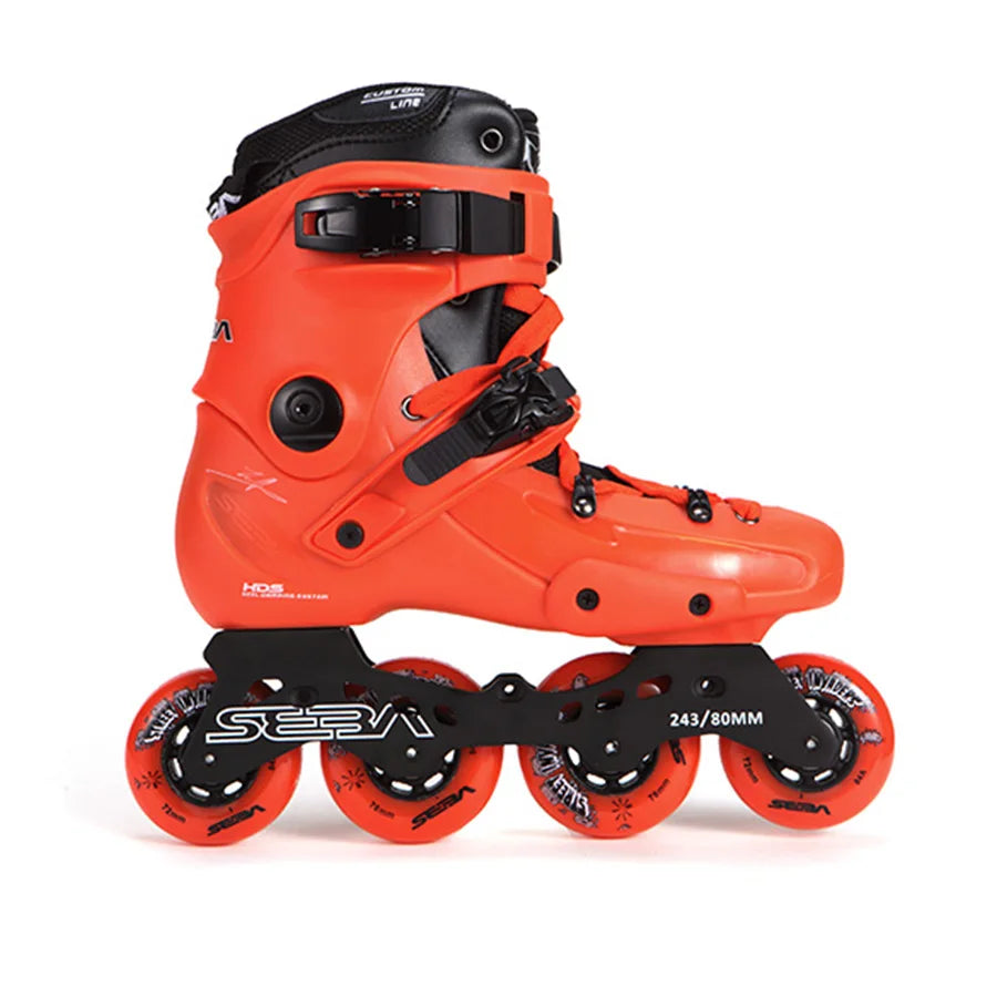 100% Original SEBA FR1 Inline Skates Street Free Style Roller Skating Shoes FSK Skates Slalom Sliding Patines Adulto