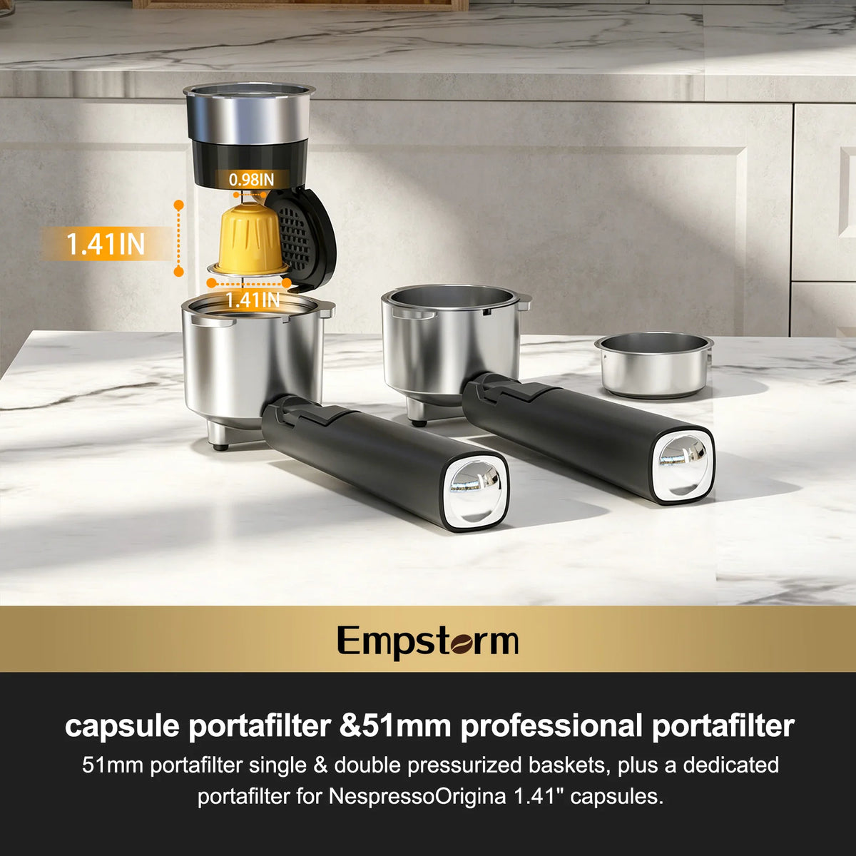 For Professional Electric Espresso Coffee Machine Semi-Automatic Brew System 20Bar Visible Water Tank Easy Clean Household