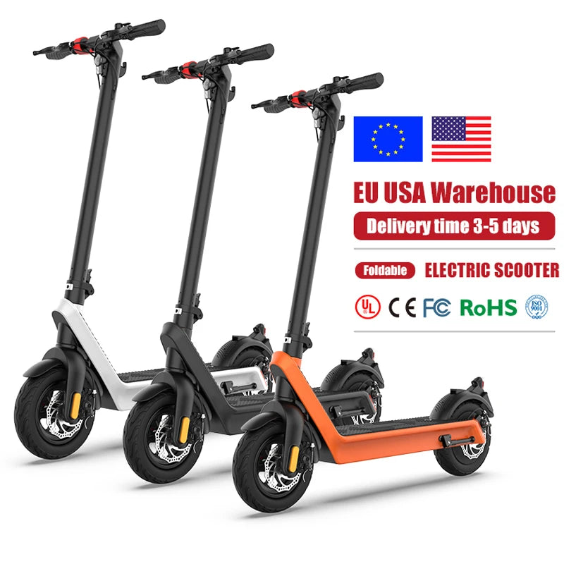 2025 EU & USA Warehouse Free Shipping HX X9 Fast Kick Adult Electric Scooter Buy Electric Scooter