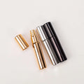 Hot Sale Cosmetic Packing 5ml 10 ml 15ml Tubular Glass Sample Tester Vials Gold Glass Vial Vintage Perfume Bottles