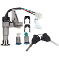 GOOFIT Motorcycle Ignition Switch Key Set Replacement for GY6 150cc Chinese Scooter Moped
