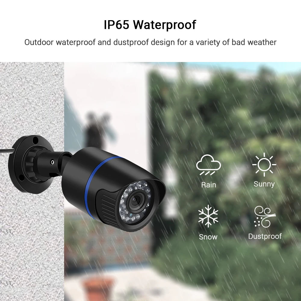 8MP 4K Ultra HD IP Camera 5MP Bullet Web Camera Audio Record Motion Detection Waterproof Outdoor Camera XMeye Cloud H.265