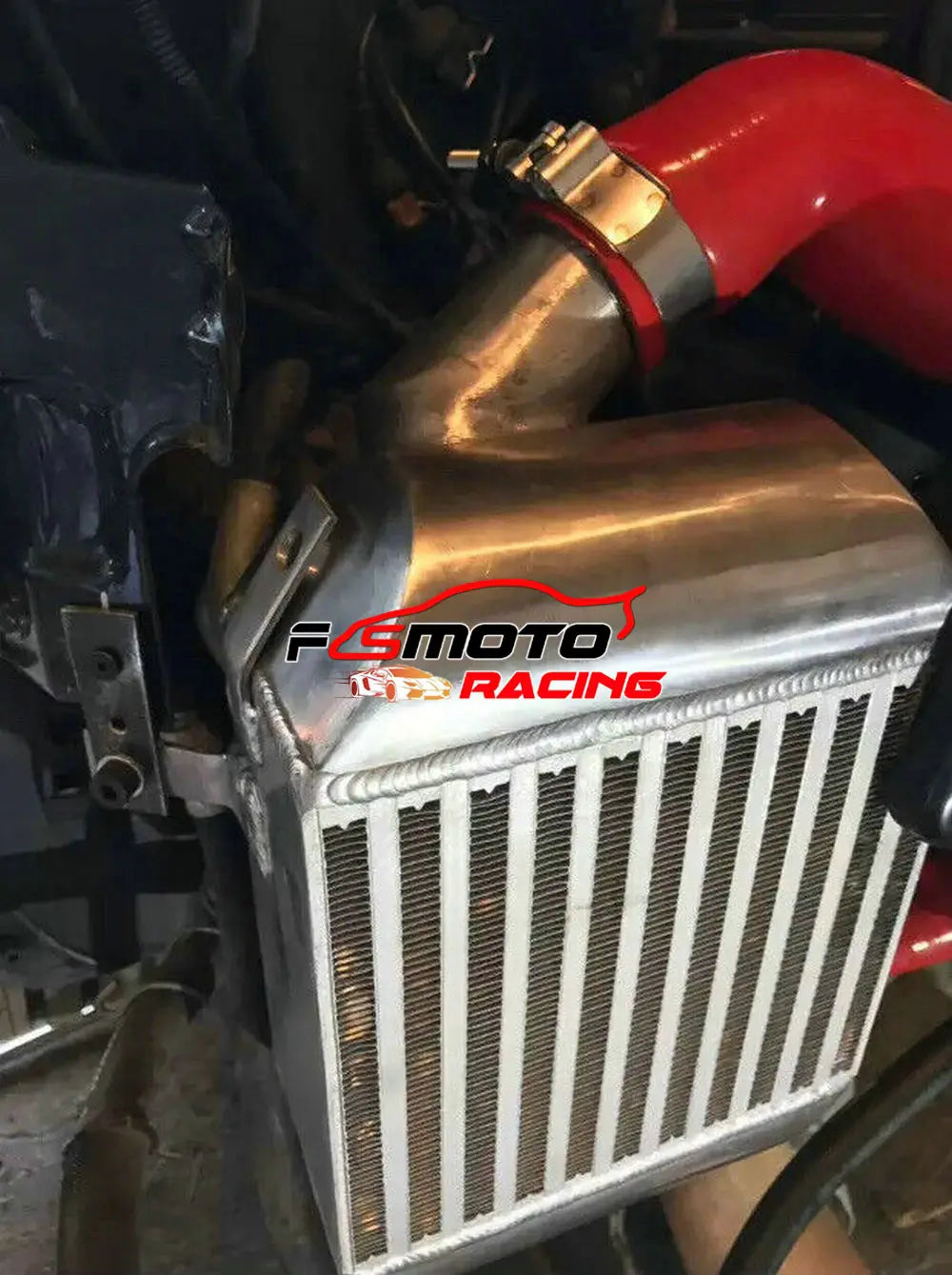 A Pair Front Side Mount Aluminum Intercooler For Audi S4 B5 S4 RS4 Avant A6 C5 Bi-Turbo 2.7L Allroad Quattro 1997-2005 BiTurbo