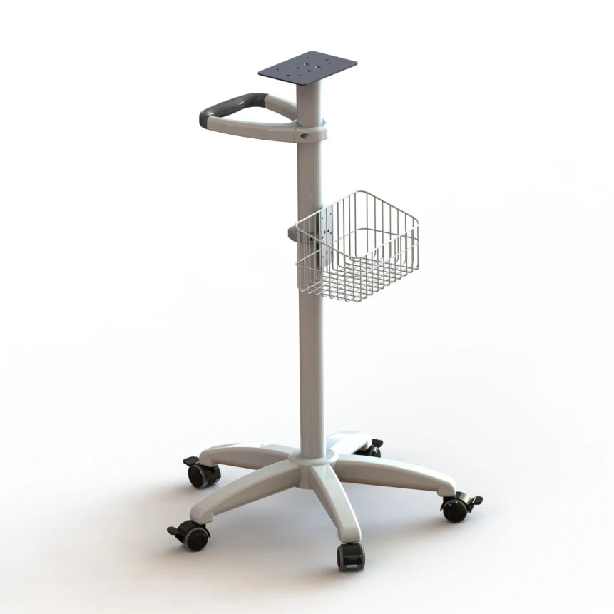 Factory Wholesale Price Stainless Steel Medical Monitor Stand Patient Monitor Trolley for Hospital