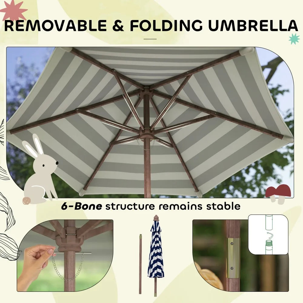 Kids Garden Picnic Table