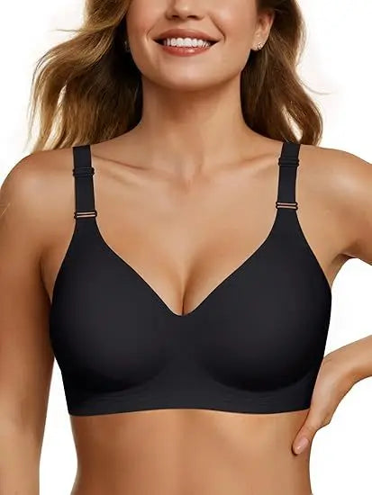 Womens Wireless Bras Push up Support Full Coverage Bralettes No Underwire Bra Comfortable Everyday Seamless Tshirt Bras