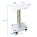 Esthetician Spa Hair Tray Instrument Storage Equipment Steel Aluminum Mobile Rolling Wheel Stand Cart Beauty Salon Trolley