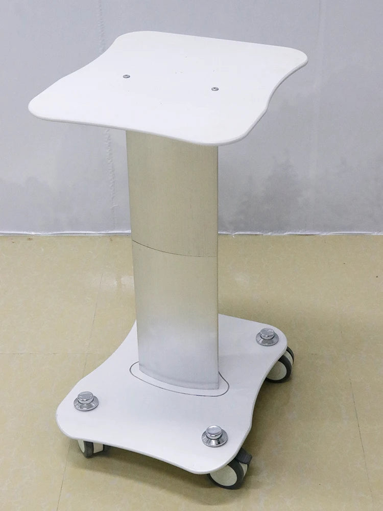 Esthetician Spa Hair Tray Instrument Storage Equipment Steel Aluminum Mobile Rolling Wheel Stand Cart Beauty Salon Trolley