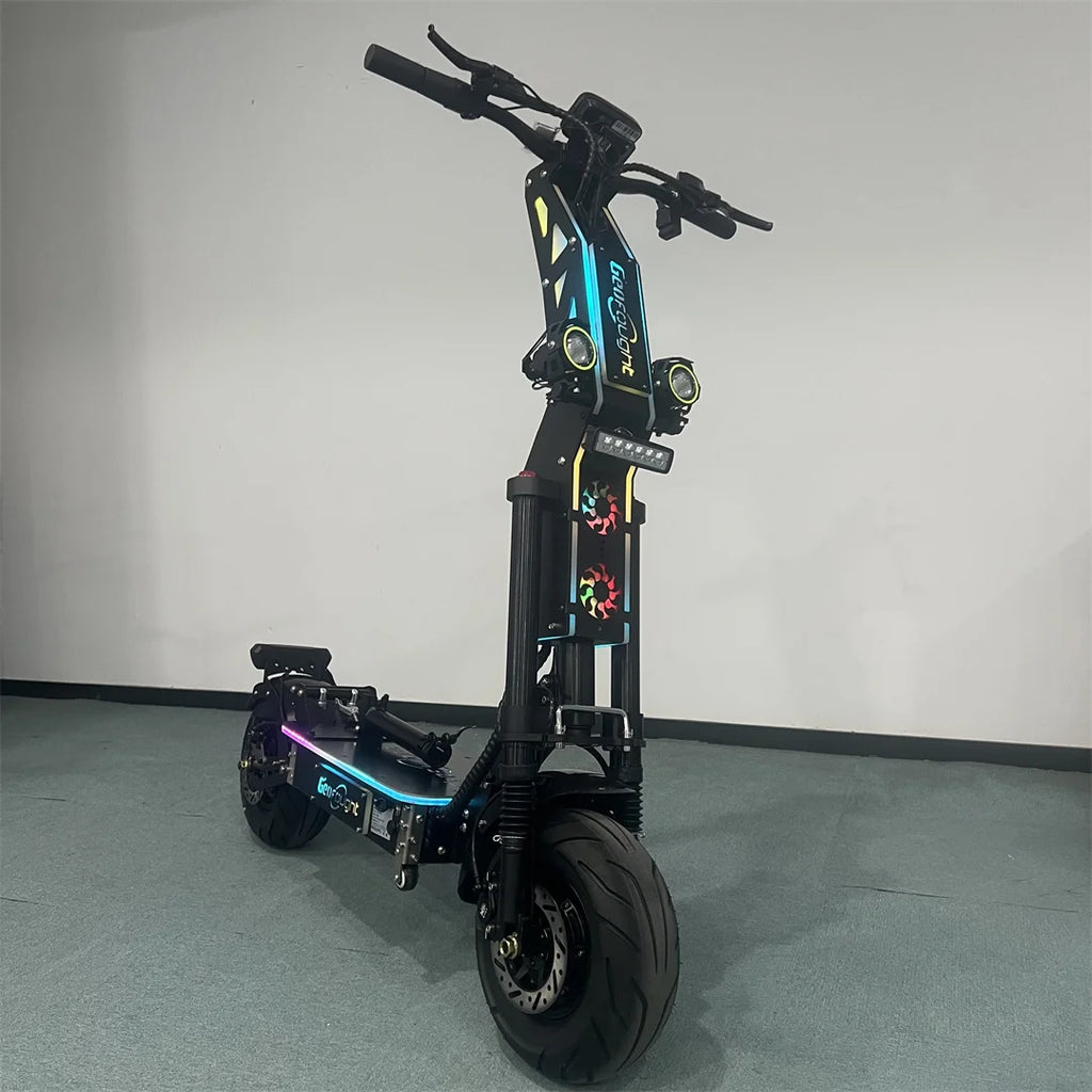 US STOCK New Model 72v G14 E Scooter 10000watt Full Suspension 35ah Battery Foldable 2 Wheel Stand up Brand New Electric Scooter