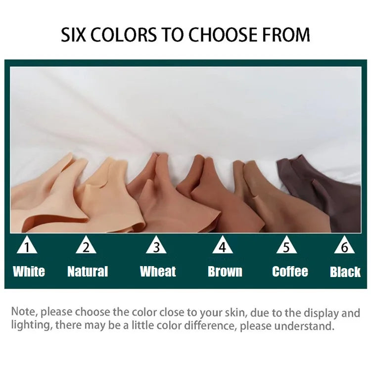 Plus Size Firm Shapers 2.0cm Padded Buttocks 100% Silicone Bodysuit Women's Underwear Open Crotch Design for Transgender