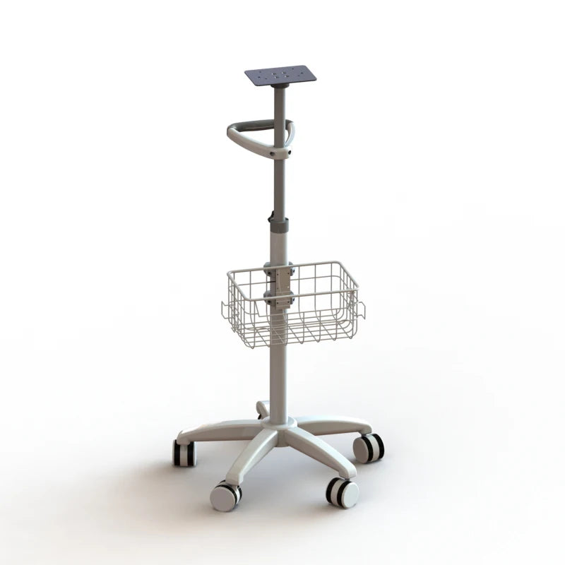 Factory Wholesale Price Stainless Steel Medical Monitor Stand Patient Monitor Trolley for Hospital