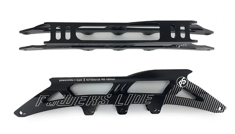 Powerslide Inline Skates Frame 3x125 4x110 3x110 4x100 3x100 4x90 3x90 4x84 mm Speed Skate Aluminium Alloy CNC 150-195 Chassis