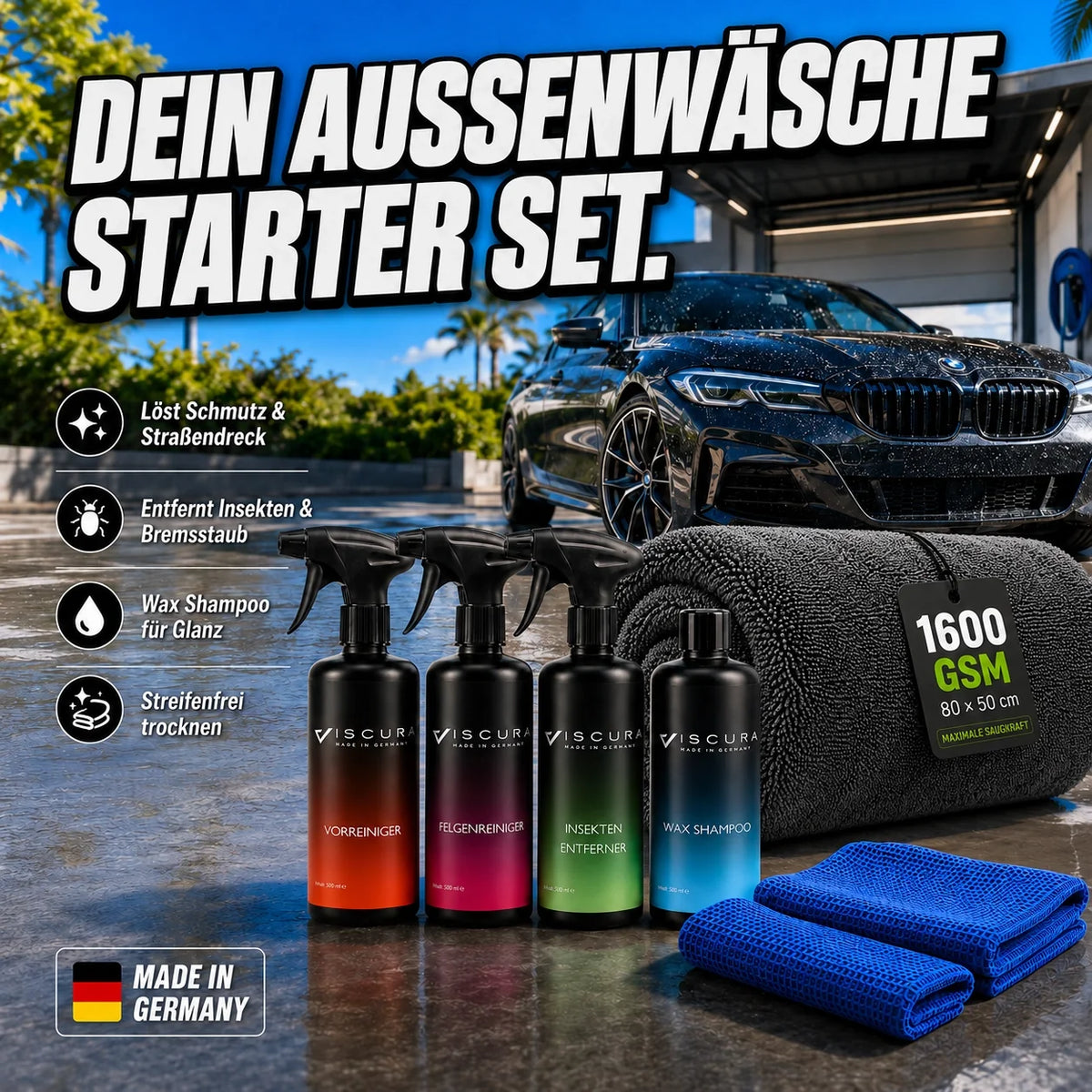 Außenwäsche Starter Set