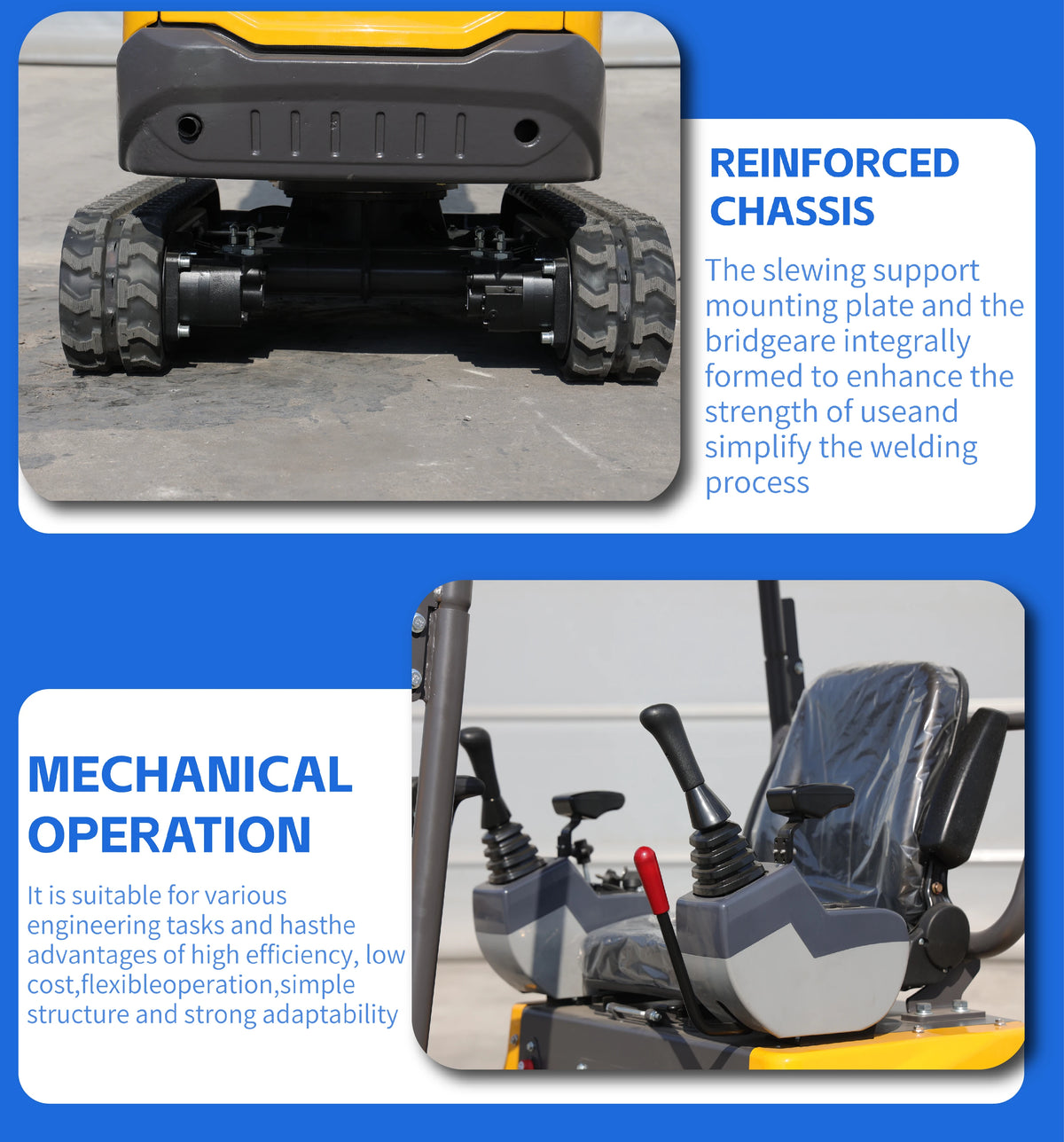 Fast Delivery Mini Excavators 1.8 Ton Small Excavators Euro 5/EPA Customizable Home Farm 1800 Small Bagger Sale Mini Digger