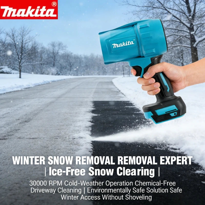 Makita 30000RPM Violent Blower 18V Electric Air Duster Wind Speed Turbo Rechargeable Car Cleanin Tool（bare machine）