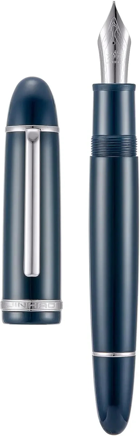 Jinhao X159 Classic ABS Fountain Pen 0.5mm/0.38mm Nib Ink Pens Set, Elegant Office Stationery Supplies