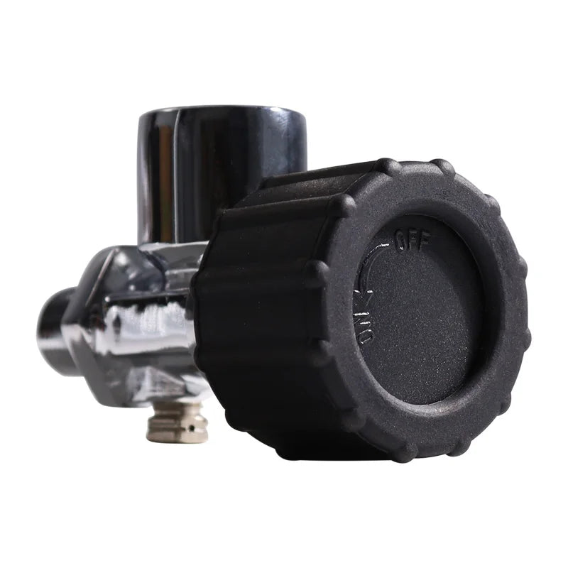 Chrome Plated Brass BRAND NEW GAS REGULATOR for CYLINDER ARGON CO2 with Male Thread M18*1.5 and Female Out Thread G5/8