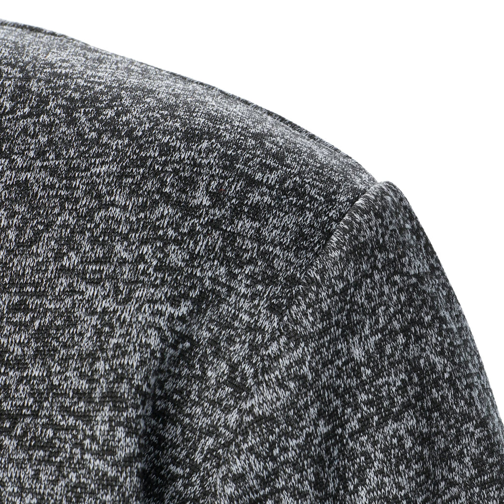 Autumn and winter men's stand collar long sleeve casual knitted sweater top