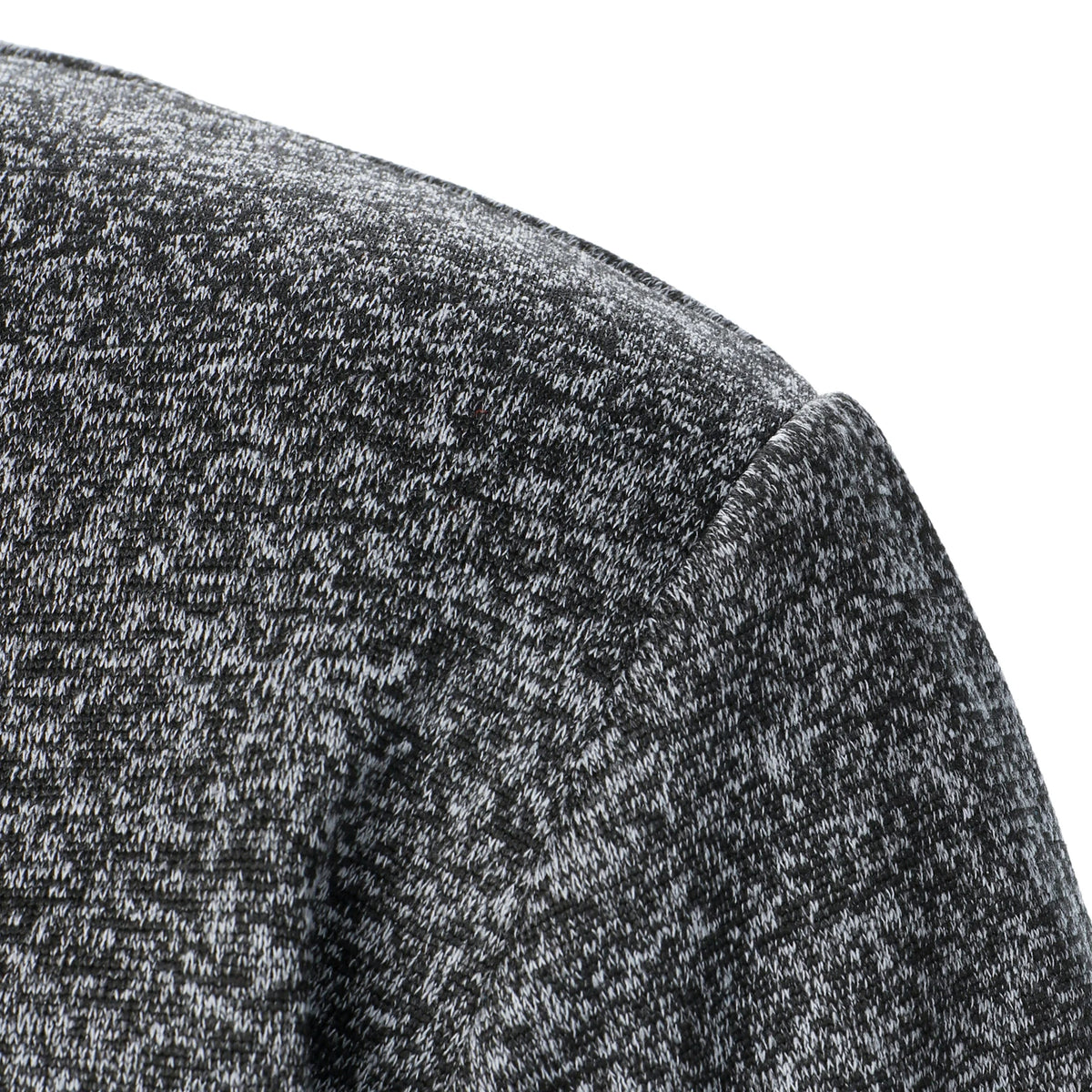 Autumn and winter men's stand collar long sleeve casual knitted sweater top