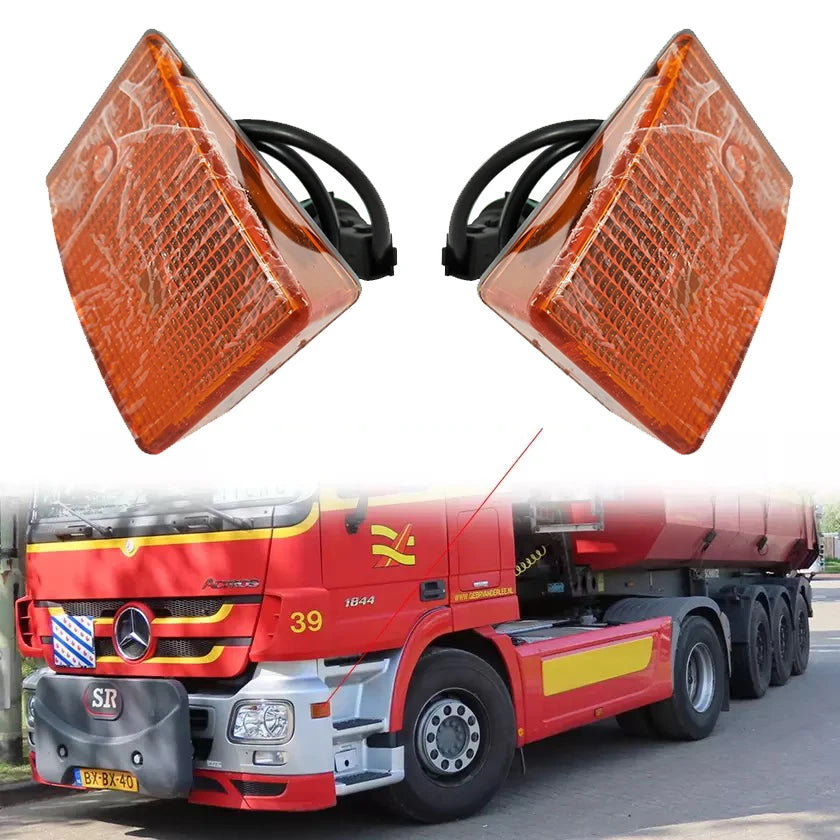 1 PAIR SIDE CORNER LIGHT FOR BENZ ACTROS MP1 MP2 TRUCK CORNER LIGHT 9418200951