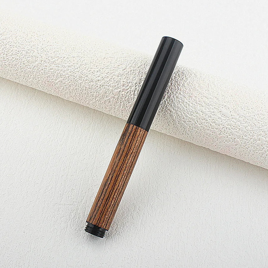 Exquisitely Designed Portable Pocket Vintage Mini Lipstick Pen Brass Solid Wood Materials Stationery Gifts Office Supplies