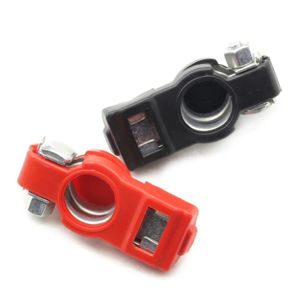 2PCS Car Auto Quick Release Battery Terminal Connector Clamps Iron Clamps  Caravan Truck Clips For Car