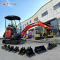 The Latest Fast Delivery Euro 5 Mini Excavator 2.0 Tons Kubota Engine Excavator Manufacturer Customized Mini Excavator